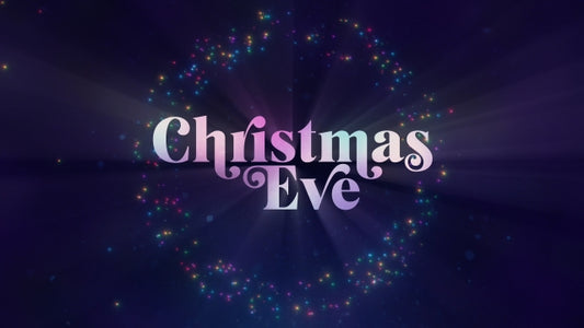 Christmas Glow Christmas Eve Title