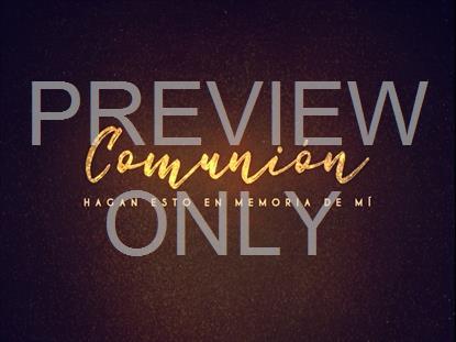 Gratitude Communion Still - Spanish