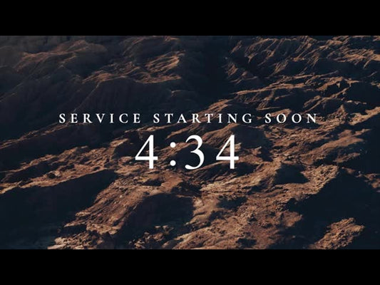 Canyon Views Countdown - Service Starting Soon