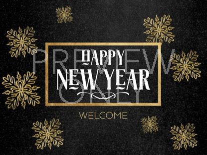 Trendy Christmas New Year Still