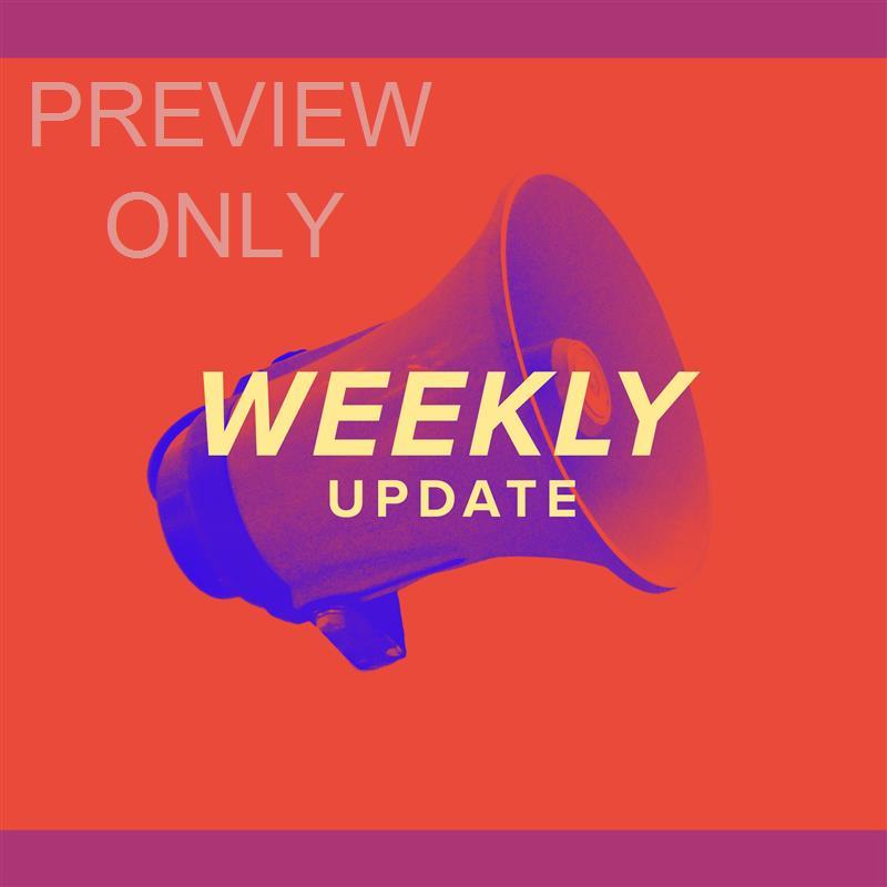 Extras Weekly Announcement