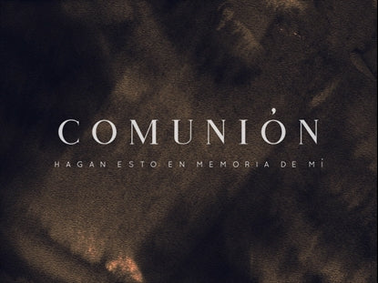 Prayer For Lent Communion Motion - Spanish