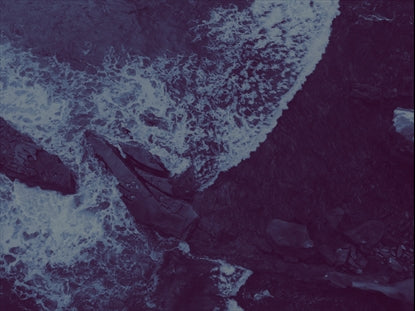 Distant Shores Purple Gradient