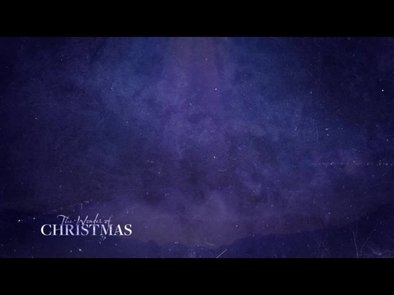 The Wonder Of Christmas: Sermon Art Loop