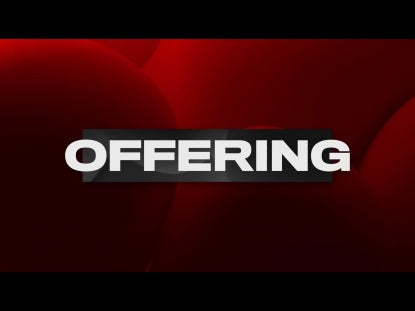 Livestream Offering Title Screen Red