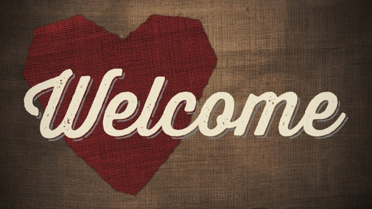 Red Heart Welcome