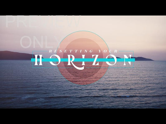 Endless Horizon Reset Sermon Title 1
