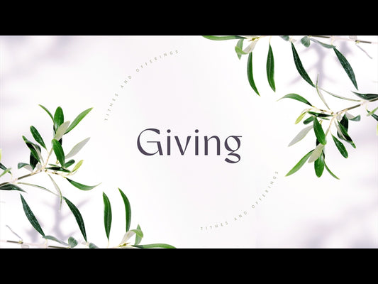 Fruit Of The Spirit Giving