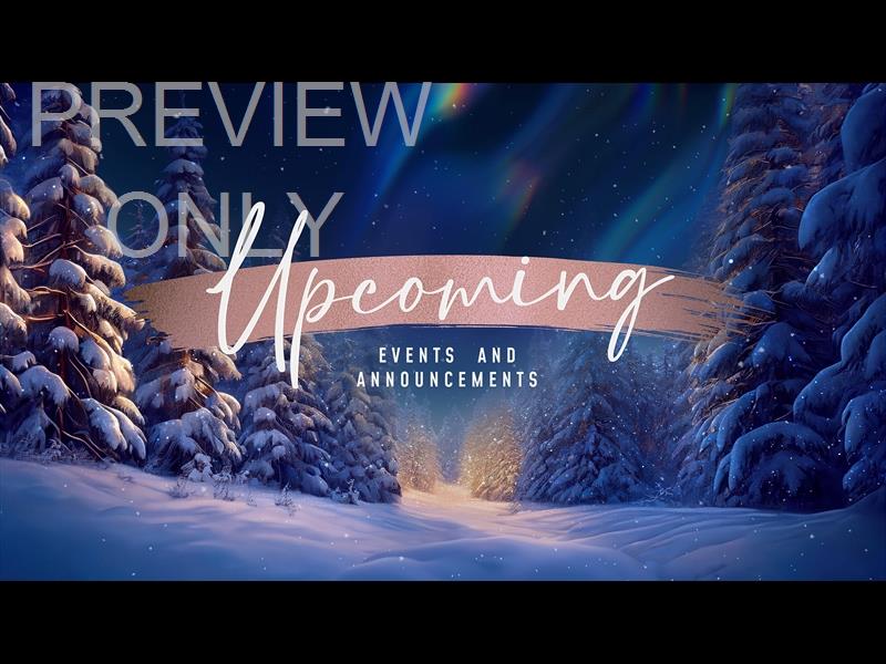 Christmas Snow Upcoming Still