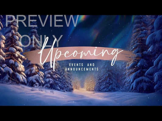 Christmas Snow Upcoming Still