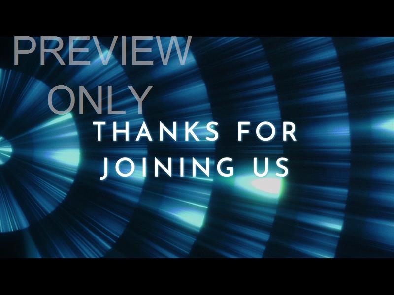 Radiant Thanks For Joining Us Still