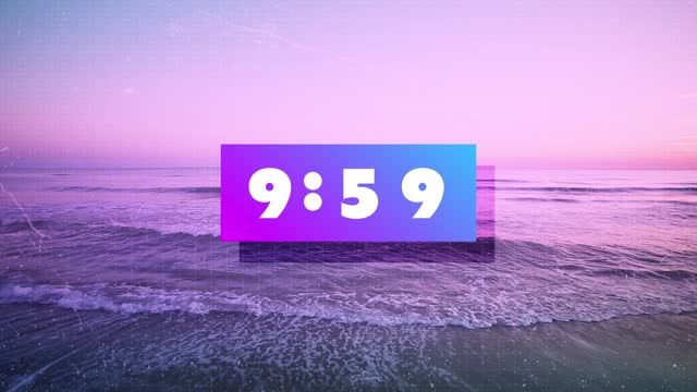 Summer Ocean 10 Min Countdown