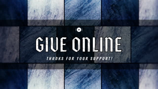 Holy Week Glass Give Stream Loop