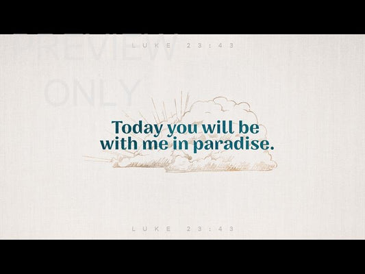 Sayings Of Jesus - Paradise Still