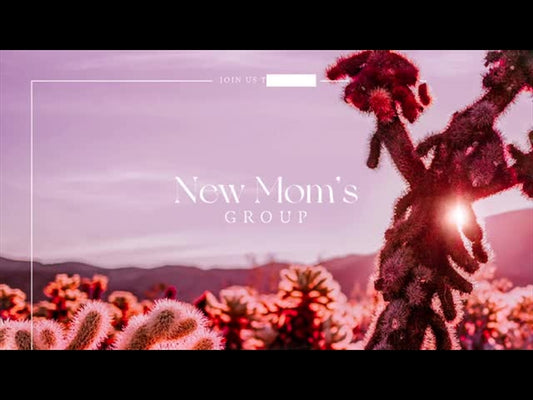 Desert Pink Happy Mom's Group