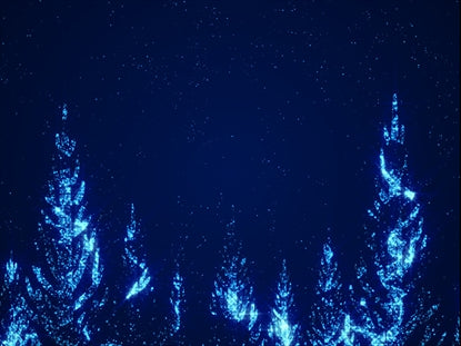 Sparkle Trees Blue