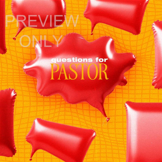Ask The Pastor: Text Your Questions - Social Graphic Title