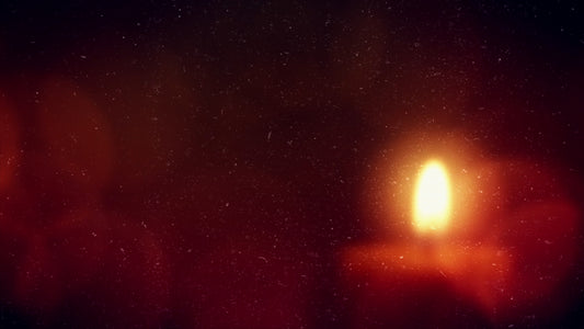 Warm Advent Glow Candle 04