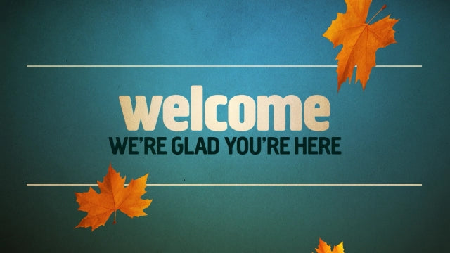 Welcome Fall 01