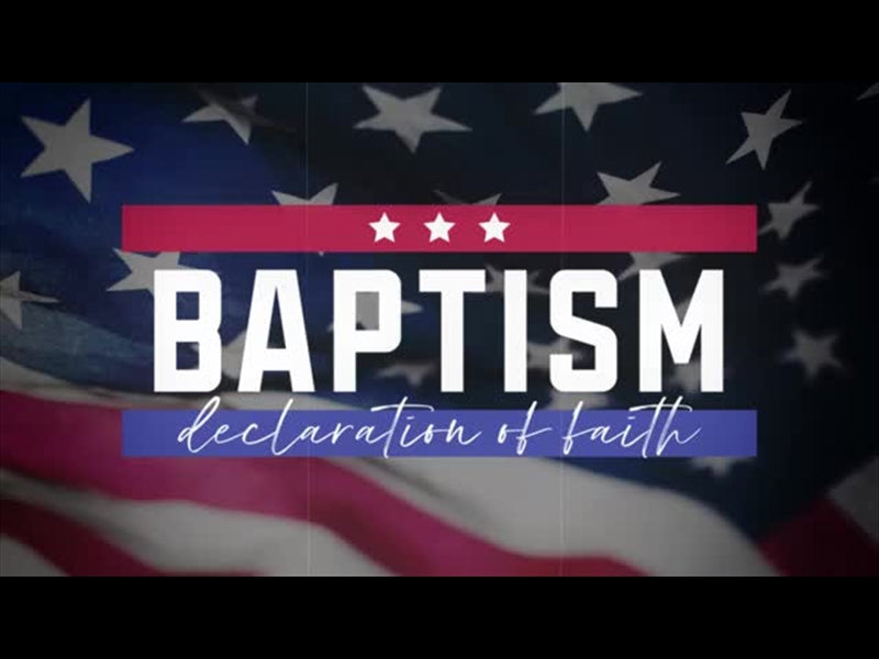 Vintage Independence Baptism Motion Title