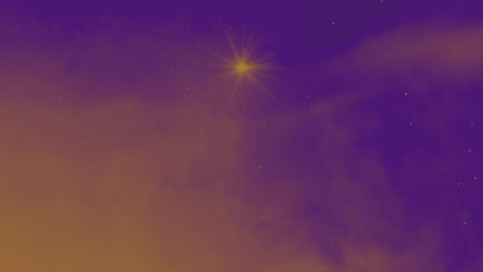 Amber Christmas Star 03