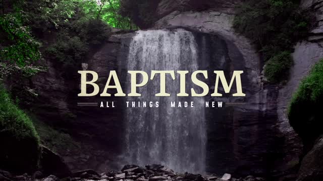 Blue Ridge Waterfalls Baptism