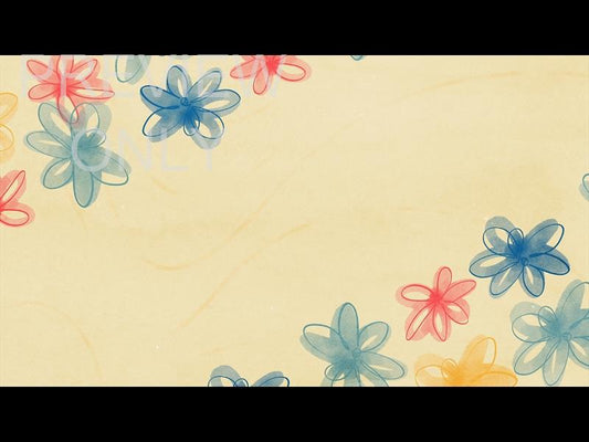 Diagonal Floral Still
