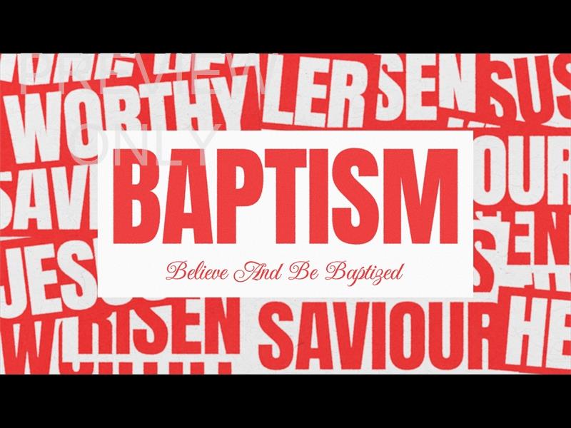 I Know A Name Baptism Still