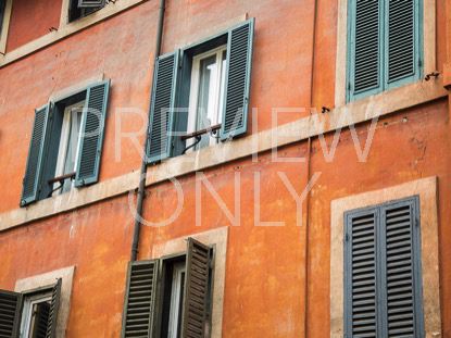 Red Blue Shutters