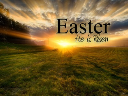 He Is Risen Title