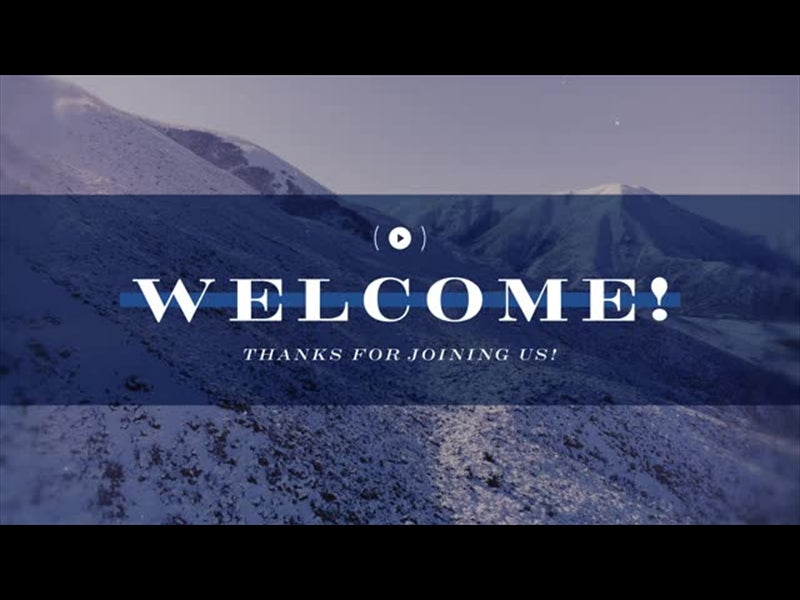 Deep Winter Welcome Stream