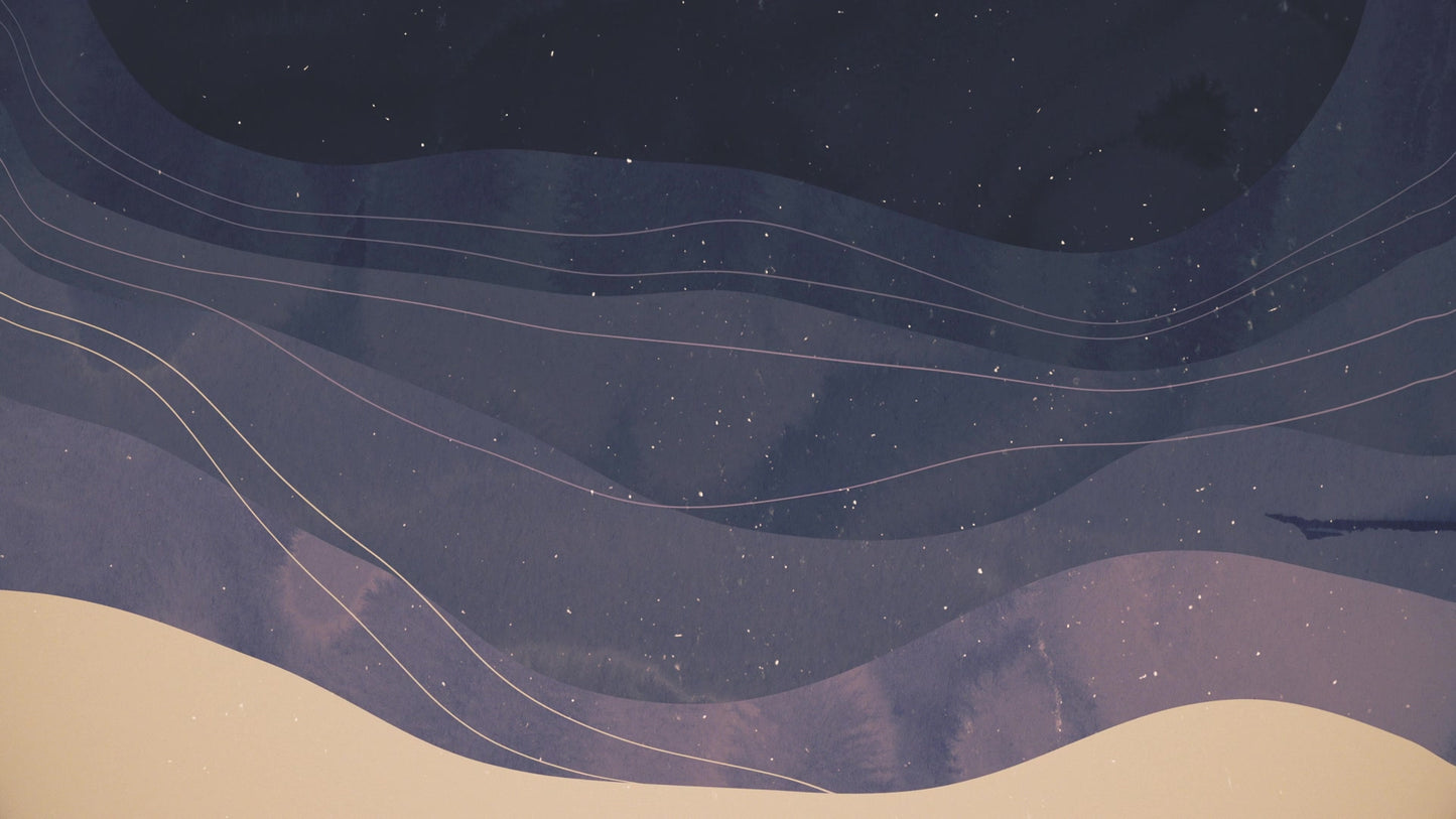 Holy Week Waves: Blue Still