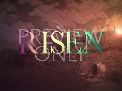 Easter Risen Title