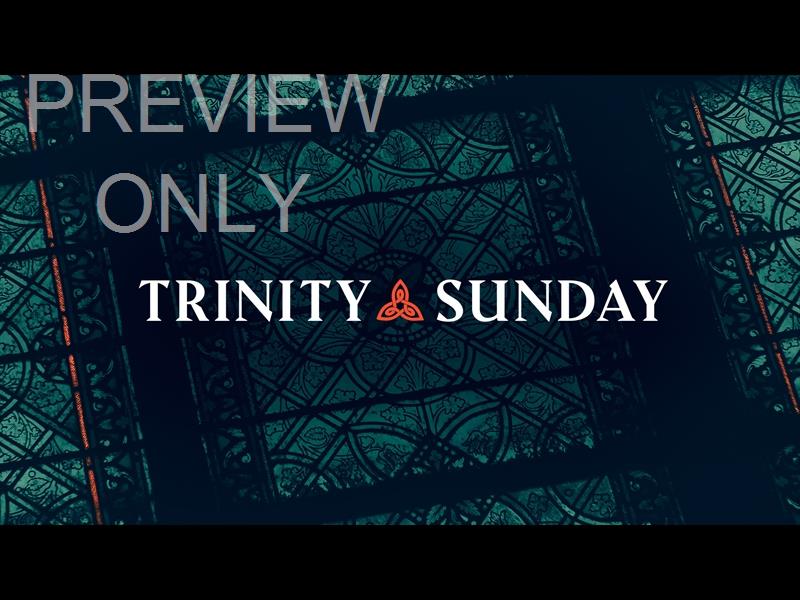 Trinity Sunday Title Slide