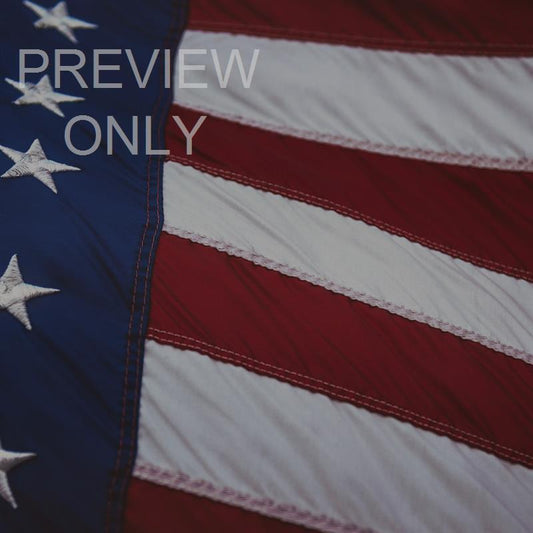 Memorial Day Social Graphic Blank