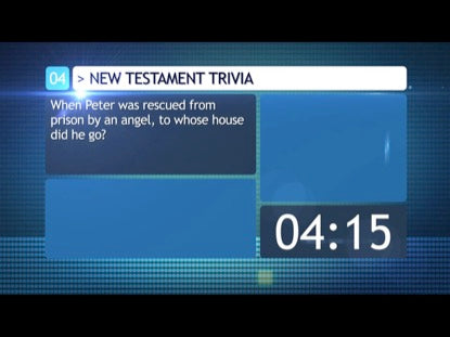 Bible Trivia Countdown