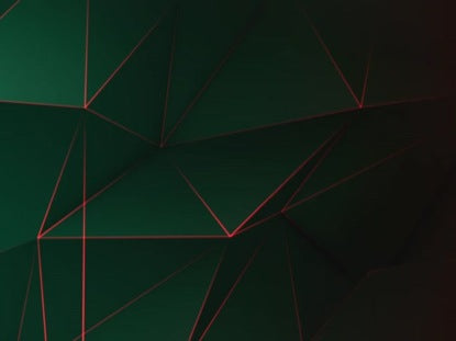 Neon Polys Green