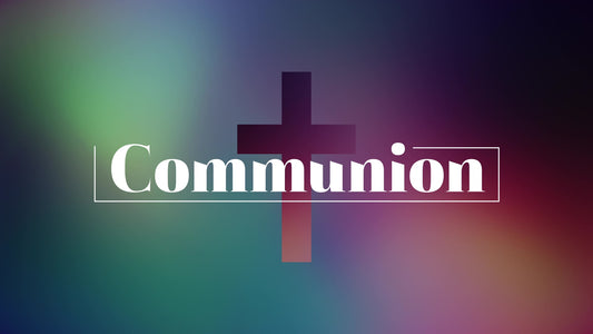 Vibrant Crosses Communion Still
