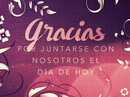 Filigree Flowers Closing Motion - Spanish