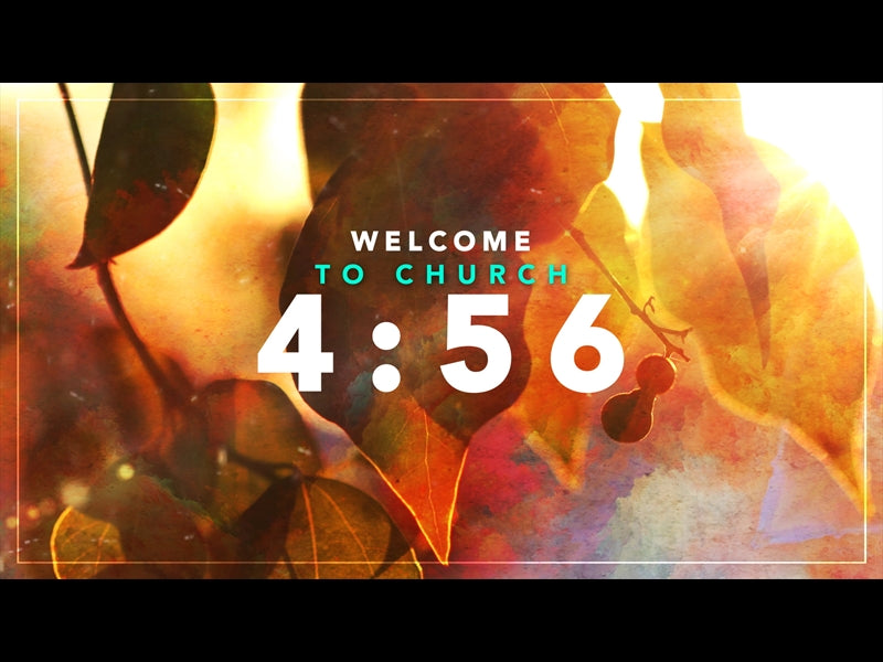 Colorful Leaves Countdown