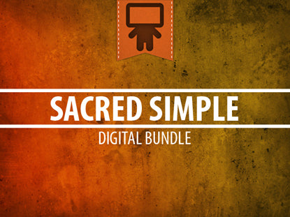 Sacred Simple Digital Bundle