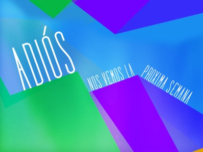 Geometry Lesson Closing Motion - Spanish