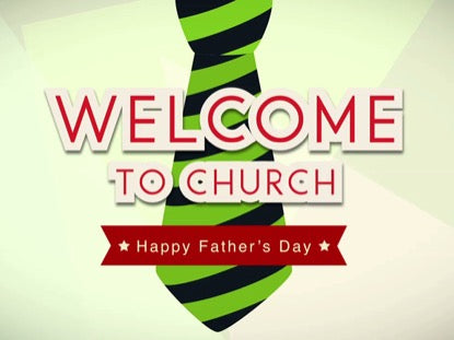 Fathers Day Tie Welcome