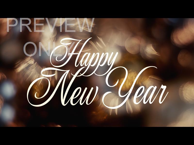 Joyous Celebration Happy New Year Still