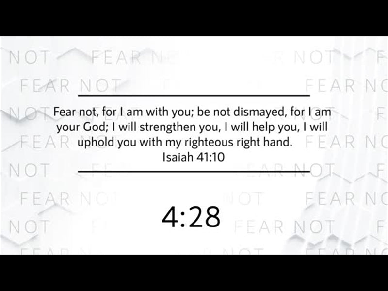 Encouraging Bible Verses: Countdown