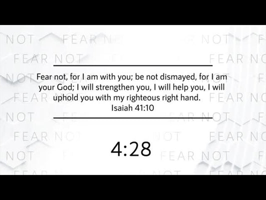 Encouraging Bible Verses: Countdown