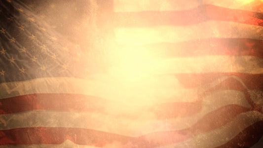 Flag And Clouds Still