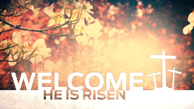 He Is Risen Welcome