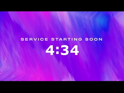 Color Crush Countdown - Service Starting Soon