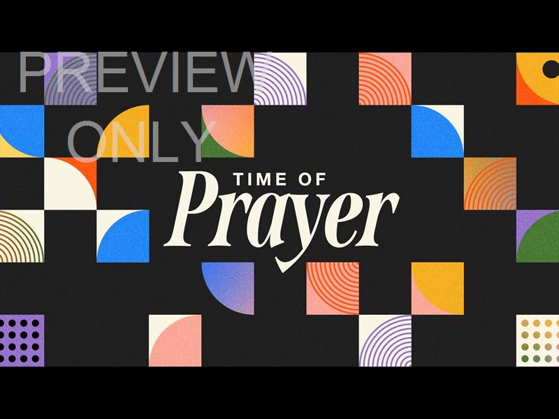Renewal Time Of Prayer Still